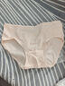 潔麗雅4條裝全棉內(nèi)襠7A抑菌女士?jī)?nèi)褲女大碼親膚透氣提臀純棉短褲頭女生 抹綠/霧灰/豆沙/膚色 4條 XL 【建議105斤-120斤】 曬單實(shí)拍圖