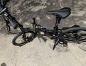 大行（DAHON）S20折疊自行車(chē)20英寸20速成人鋁合金碟剎運動(dòng)競技自行車(chē)KBA005 黑色【BA接頭+油碟剎】 曬單實(shí)拍圖