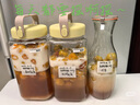 樂扣樂扣（LOCK&LOCK）會呼吸的發(fā)酵容器玻璃儲物罐泡酒臘八蒜果醬密封罐泡菜壇1.6L綠色 曬單實拍圖