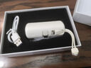 紐曼（Newmine）膠囊充電寶【3C認(rèn)證|可上飛機(jī)】5000毫安時(shí)自帶線快充迷你便攜小巧口袋移動(dòng)電源 TypeC接頭 奶茶色 曬單實(shí)拍圖