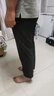 增致牛仔（ZENGZHI）【亞麻薄款】2025夏季冰絲男士休閑褲男商務(wù)寬松直筒長(zhǎng)褲子男 曬單實(shí)拍圖