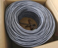 秋葉原（CHOSEAL）原裝超五類網(wǎng)線【工程版】CAT5e純銅線芯綜合布線POE供電非屏蔽網(wǎng)絡(luò)線灰色100米QS2608AT100S 曬單實拍圖