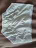 氧心（YANGXIN）（6條裝+隨機送一條）冰絲面膜內褲女生薄款抑菌無(wú)痕三角褲少女 蘭+粉+卡其+黃+綠+杏色 6條 2XL （145-165斤） 曬單實(shí)拍圖