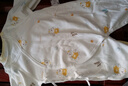 童泰（TONGTAI）嬰兒連體衣春秋季純棉新生兒衣服初生寶寶蝴蝶哈衣爬服滿月服 曬單實(shí)拍圖