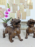 天祥緣紫銅貔貅擺件一對純銅天祿皮丘客廳招辦公室玄關(guān)酒柜財禮品大號紫銅-26號火貔貅一對 曬單實(shí)拍圖