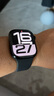 Apple/蘋果 Watch Series 10 智能手表GPS款46毫米亮黑色鋁金屬表殼黑色運(yùn)動(dòng)型表帶M/L MX273CH/B 曬單實(shí)拍圖