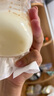 奶瓶新生兒防脹氣防嗆奶寬口徑玻璃200ml配自然S碼+防嗆SS 曬單實拍圖