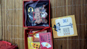 祥隱【普陀山直發(fā)】寶寶別針?gòu)雰禾夷緞和o身壓驚防驚嚇朱砂掛件 【寶寶收驚別針】健康平安款 曬單實拍圖