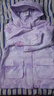 巴拉巴拉童裝女童棉服兩件套秋冬裝兒童寶寶防水印花連帽外套精致潮流戶外 紫色調00377 120 曬單實拍圖