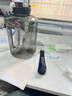 颯望德國運(yùn)動水杯大容量耐高溫食品級pp材質(zhì)100度tritan材質(zhì)男女專用 藍(lán)色【食品級PC】帶吸管 1700ml 曬單實(shí)拍圖