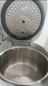 美的（Midea）電飯煲 0涂層電飯鍋4升 316L不銹鋼內(nèi)膽3-4人家用多功能無涂層微壓智能預(yù)約MB-RE476S 曬單實拍圖