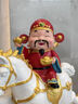 歐萊家財(cái)神爺擺件馬到成功開(kāi)業(yè)大吉擺件公司店鋪前臺(tái)辦公室招財(cái)裝飾品 財(cái)神爺騎馬 31*13*30cm禮盒裝 曬單實(shí)拍圖