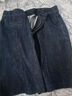 獨束大碼女裝簡(jiǎn)約大氣彈力牛仔中褲2025夏季新品時(shí)尚百搭直筒褲 深牛仔藍 L （尺碼：2） 曬單實(shí)拍圖
