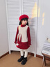 G.DUCKKIDS小黃鴨拜年服女童連衣裙冬季兒童過(guò)年喜慶裙子女寶寶冬裝新年衣服 毛衣裙子套裝 110 建議4~5歲【100-110cm】cm 曬單實(shí)拍圖