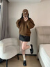 ZHR復(fù)古厚底樂(lè)福鞋女英倫風(fēng)jk小皮鞋女增高軟底通勤單鞋 AY289黑色37 曬單實(shí)拍圖