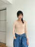 FitonTon保暖內(nèi)衣女玻尿酸肌底衣7A抗菌潤膚衣百搭低領無痕秋衣秋褲套裝 曬單實拍圖