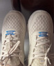 斯凱奇Skechers透氣休閑鞋女鞋網(wǎng)面跑步鞋運動鞋健步鞋 149542-NAT 8 曬單實拍圖
