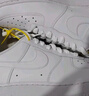 耐克NIKE緩震板鞋男空軍一號AIR FORCE 1運(yùn)動小白鞋CW2288-111白42.5 曬單實拍圖