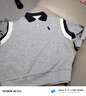 左西童裝男童polo衫兒童衛(wèi)衣撞色秋款大童上衣秋裝外套套頭衣服 灰色 【可貼身穿的衛(wèi)衣】 160 cm 曬單實(shí)拍圖