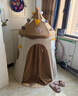 毛菇小象 MUSHROOM ELEPHANT兒童帳篷室內(nèi)游戲屋蒙古包生日禮物 小萌熊 +線球燈+彩旗+墊子 曬單實(shí)拍圖