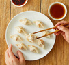 思念手打天下系列玉米蔬菜豬肉水餃1.08kg54只 餃子食品蒸餃煎餃 曬單實拍圖