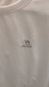 駱駝（CAMEL）速干T恤男透氣圓領(lǐng)短袖運動上衣 J13BAXLN002B 無際白 L 曬單實拍圖