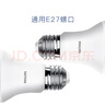 飛利浦（PHILIPS）LED燈泡節能客廳家用超亮照明E27大螺口球泡15W6500K白光經(jīng)濟型 曬單實(shí)拍圖