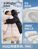 巴拉巴拉童裝兒童羽絨服女童冬裝連帽厚外套上衣流行舒適戶(hù)外潮款 黑色90001（灰鴨絨） 130 （充絨量111g） 曬單實(shí)拍圖