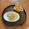 曼可頓 全麥英式麥芬 690g漢堡胚半成品兒童早餐包 源頭直發(fā)  曬單實(shí)拍圖