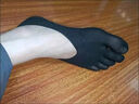 浪莎五指襪男26年夏薄冰絲網(wǎng)眼透氣吸汗防滑不掉跟船襪分腳趾隱形襪 曬單實(shí)拍圖