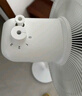 美的（Midea）電風扇家用7葉落地扇搖頭電風扇循臥室宿舍輕音風扇臺式桌面小型風扇臺地兩用升級款 白色丨7葉臺地兩用 曬單實拍圖