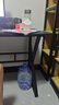 皆客電腦桌臺式電競桌子雙人游戲桌椅家用辦公桌書(shū)桌工作臺學(xué)習寫(xiě)字桌 破價(jià)福利【碳纖黑140*60】 曬單實(shí)拍圖