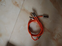 120w超級(jí)快充數(shù)據(jù)線一拖三適用華為蘋(píng)果車載tpyec手機(jī)充電三合一 1.2米【三合一接口/赤橙橘】 120w超級(jí)快充【裸線) 曬單實(shí)拍圖