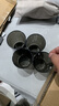 山亞德國牙刷架子置物架衛生間槍灰吹風(fēng)機支架掛墻式漱口刷牙杯收納架 槍灰四人帶杯牙刷架+吹風(fēng)機架 曬單實(shí)拍圖