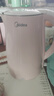 美的（Midea）電熱水壺家用電水壺燒水壺 雙層防燙 0涂層食品級304不銹鋼 1500W快速沸騰 1.7L大容量 HJ1705 曬單實拍圖