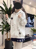 VEOX衛(wèi)衣女甜酷風(fēng)日系可愛貓咪印連帽秋冬寬松慵懶風(fēng)拉鏈開衫 白灰色【春秋-薄款】 M 85-105斤 曬單實(shí)拍圖