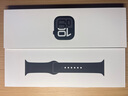 Apple/蘋果 Watch Series 10 智能手表GPS款42毫米亮黑色鋁金屬表殼黑色運動型表帶M/L MX1P3CH/B 曬單實拍圖