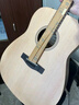 雅馬哈（YAMAHA）F400 NS原聲款 云杉木初學(xué)者入門民謠圓角吉他 41英寸 原木色啞光 曬單實(shí)拍圖