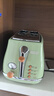 德龍（Delonghi）【政府補貼】面包機 復古家用小型吐司機烤面包片 加熱解凍三明治早餐多士爐 CTO2003.VGR 橄欖綠 曬單實(shí)拍圖