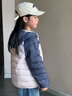 Skechers斯凱奇兒童羽絨服男童女童外套保暖中大童秋冬裝P425K050 云霧紫/02PM 130 cm 曬單實(shí)拍圖