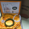 拾想新疆收藏和田玉碧玉手鐲無(wú)黑點(diǎn)菠菜綠碧玉手鐲媽媽款玉鐲子附證書(shū) 圈口64mm 曬單實(shí)拍圖