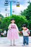 G.DUCKKIDS小黃鴨公主裙女童連衣裙秋裝2025新款兒童小香風(fēng)裙子女孩紗裙春秋 粉色 130 建議7~8歲【120-130cm】cm 曬單實(shí)拍圖