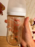 貝親（Pigeon）PPSU寬口徑防脹氣奶瓶240ml M號(hào)奶嘴 3個(gè)月+ AA191 曬單實(shí)拍圖
