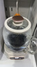 美的（Midea）花漾0膠水全玻璃全自動(dòng)養(yǎng)生壺 辦公室多功能煮茶壺 燒水壺恒溫電熱水壺煮茶器花茶壺1L YS10B101 曬單實(shí)拍圖