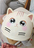 綠源電動(dòng)車(chē)兒童頭盔25年新品3-6歲夏季可愛(ài)男女孩安全帽電動(dòng)車(chē)頭盔寶寶3-12歲3c認證 曬單實(shí)拍圖