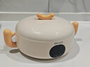 SKULD嬰兒輔食碗恒溫碗兒童餐具智能寶寶餐盤保溫免注水保溫分格餐盤 恒溫10-13頓飯+紫外消毒 K8Max 曬單實拍圖