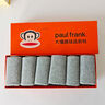 PAUL FRANK100%純棉襪子男中筒夏季運動全棉襪防臭10A抗菌吸汗透氣6雙禮盒 曬單實拍圖