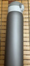 京東京造 保溫杯 純鈦彈蓋隨行【內(nèi)外純鈦】男女士水杯子 灰色 500ml 曬單實拍圖