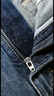 杰克·瓊斯（JACK&JONES）復(fù)古水洗貓須長(zhǎng)褲男士百搭潮流時(shí)尚酷帥寬松牛仔褲男裝 曬單實(shí)拍圖