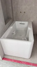 科勒（KOHLER） 浴缸家用浴室整體獨立式浴缸希爾維亞克力浴缸泡澡親子浴缸  右角位99014T(1300x800)1.3m 曬單實拍圖